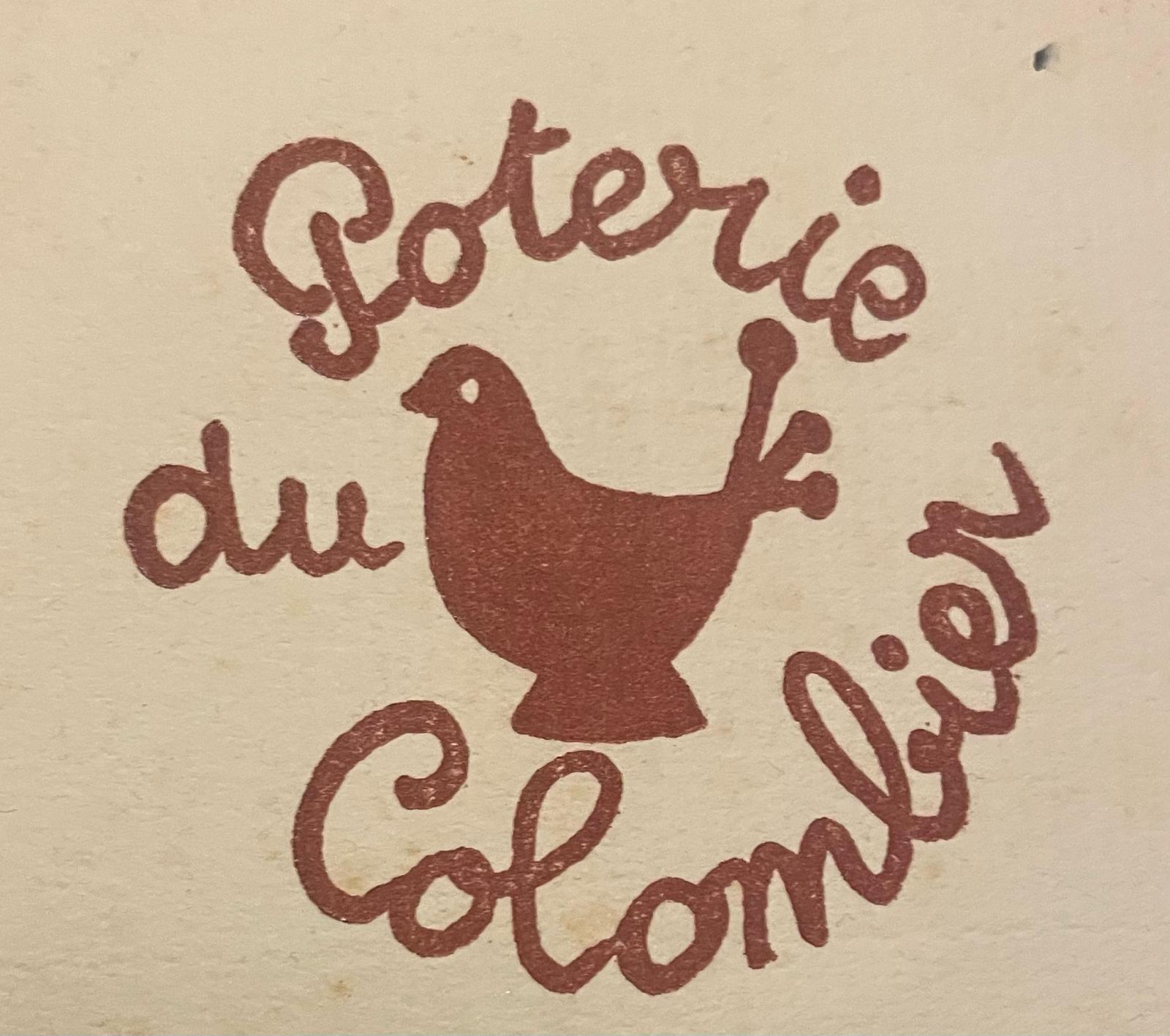 Logo Poterie du Colombier — 1960